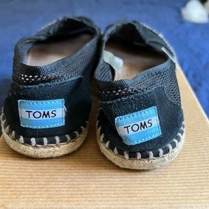 Toms, espadrille flats size 6.5.